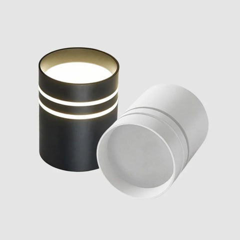 Cylinder Dimmable LED Downlights 9W 12W 15W 18W Ceiling Spotlights AC85~265V Surface Mounted Home Lighting Kitchen Corridor Shop