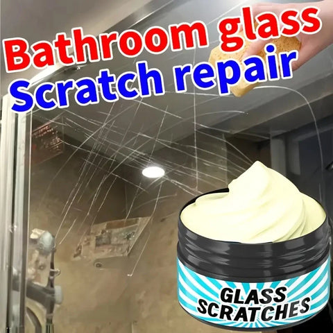 Glass Scratch Repair Paste - Universal For Repairing Scratches On Car Windows, Bathroom Glass, Glasses, Lenses