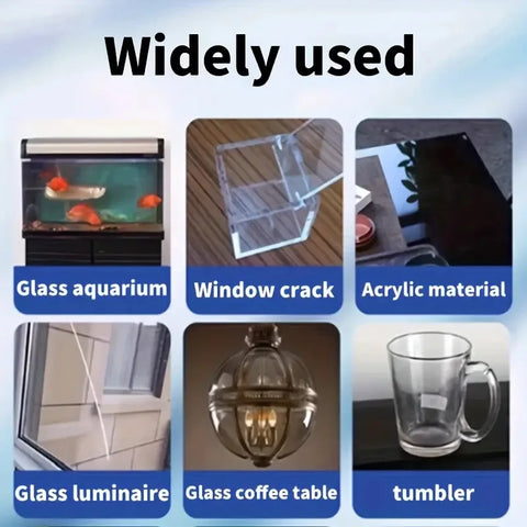 Glass Scratch Repair Paste - Universal For Repairing Scratches On Car Windows, Bathroom Glass, Glasses, Lenses