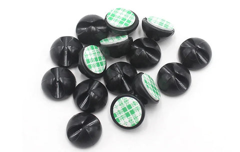 Car Cable Clips Silicone USB Line Desktop Management Compatible Clips for Driving Recorder Wire Organizer Auto Accessories