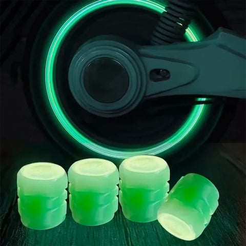 Luminous Valve Caps Car Tire Valves Cap Motorcycle Tyre Hub Cover Decor For Citroen C3 C5 C4 Berlingo Grand Picasso Jumper Saxo