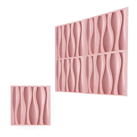 3D Wall Panels 30 Pack, 11.8" x 11.8" （29 Sq.ft) PVC Wall Panels, Glue Up Wall Decor for Living Room, Bedroom, Office