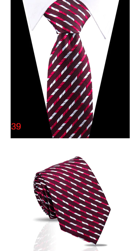 Luxury Mens Tie 7.5cm New Style Fashion Necktie Paisley Striped Gravata For Men Fit Wedding Workplace Suit Accessories