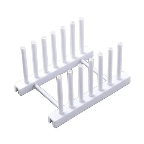 Wooden Dish Drainer Rack Kitchen Dishes Stand Plate Dish Drying Rack Pot Lid Racks Kitchen Organizer Drying Cups Display Shelf