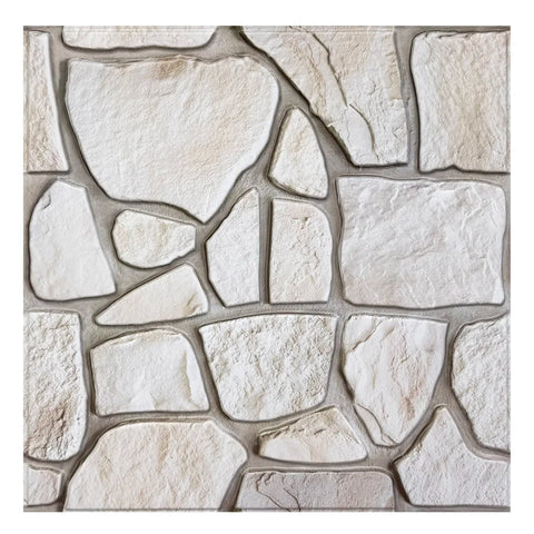1/10pcs 3D Faux Stone Wall Panels Peel and Stick Wall Tiles Decorative 3D Wall Sticker Self-adhesive Wall Tile Sticker
