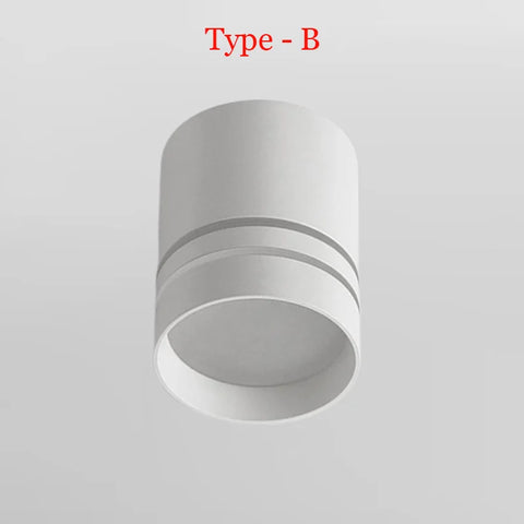 Cylinder Dimmable LED Downlights 9W 12W 15W 18W Ceiling Spotlights AC85~265V Surface Mounted Home Lighting Kitchen Corridor Shop