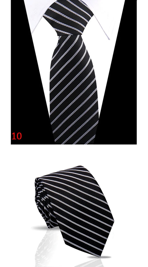 Luxury Mens Tie 7.5cm New Style Fashion Necktie Paisley Striped Gravata For Men Fit Wedding Workplace Suit Accessories