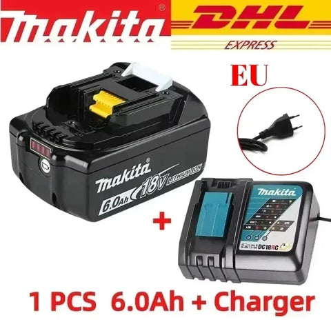 Genuine/Original Makita 18v Battery Bl1850b BL1850 Bl1860 Bl1860 Bl1830 Bl1815 Bl1840 LXT400 6.0Ah for Makita 18 V Battery