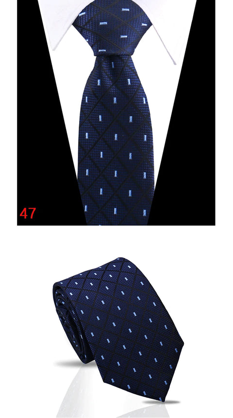 Luxury Mens Tie 7.5cm New Style Fashion Necktie Paisley Striped Gravata For Men Fit Wedding Workplace Suit Accessories