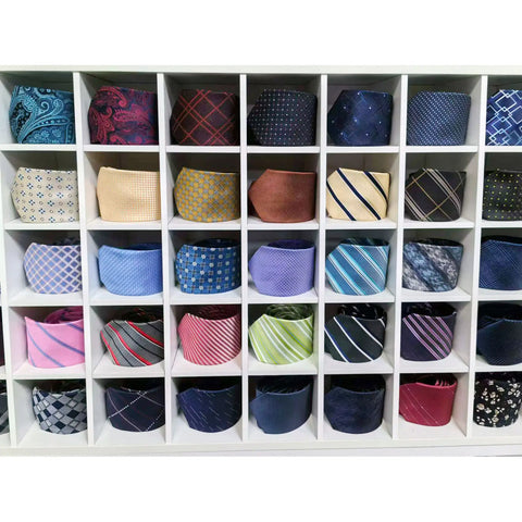 High-quality Wedding Ties For Men Fashion New Style Blue Strip Print Neckties Daily Office Apparel Accessories Gift For Man