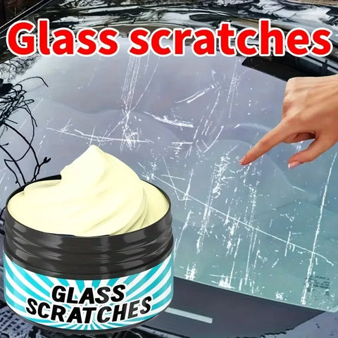 Glass Scratch Repair Paste - Universal For Repairing Scratches On Car Windows, Bathroom Glass, Glasses, Lenses