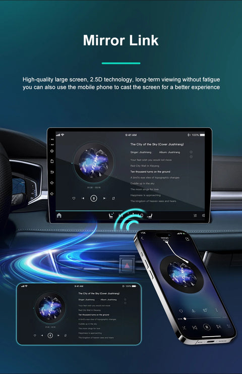 Android Car Radio For Honda Ridgeline 2006 - 2014 GPS Stereo Carplay Multimedia Player Android Auto Screen 4G Wifi No 2din DVD