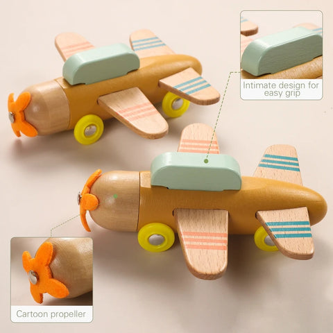 Wooden Train Birthday Toy  Montessori Toys Baby Educational Toys  Wooden Trolley  Baby Learning Toys  Number Of Wood Baby's Toys