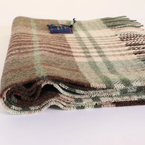 New Fashion Design Pure Wool Plaid Women Men Scarf British Classic Warm Couple Scarves High Quality Multicolored Tassel Muffler