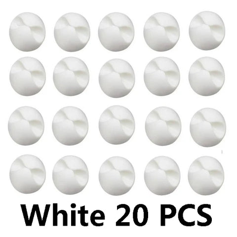 Car Cable Clips Silicone USB Line Desktop Management Compatible Clips for Driving Recorder Wire Organizer Auto Accessories