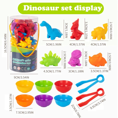 Animal series children's early education enlightenment counting toys teaching aids family cognitive classification toys