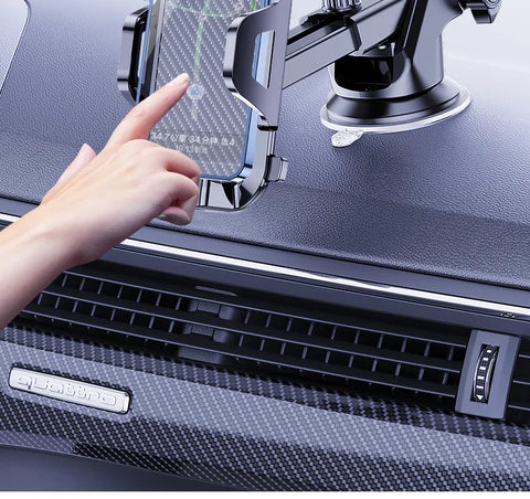 3-IN-1 Dashboard Windshield Air Vent Holder for Car, Automobile Cell Phone Accessories, Auto Cellphone Support Fit All IPhone