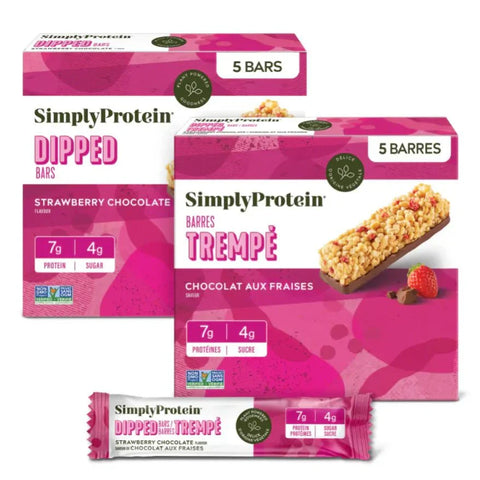 SIMPLY PROTEIN - DIPPED BARS - CHOCOBERRY, 5CT